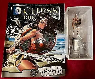 Buy DC CHESS COLLECTION #88 WONDER WOMAN EAGLEMOSS WHITE QUEEN - I Combine Postage • 24.99£