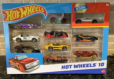 Buy Hot Wheels - 10 CAR PACK IN RESEALED BOX. ALL NEW CARS. SEE DES. A1 • 6.49£