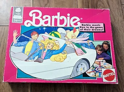 Buy Vintage Barbie Meets Ken In The Game Of Their Dreams Mattel 1990 No Instructions • 17.99£