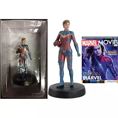 Buy Super Hero Of Films Marvel Captain Marvel 124 Figurine Collection Eaglemoss TV • 36.13£