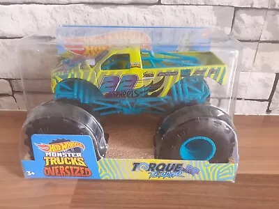 Buy Hot Wheels Oversized Torque Terror   1:24 Monster Truck Bnip • 21.99£