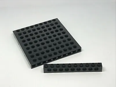 Buy LEGO Technic: 10x Brick 1 X 10 Hole - REF 2730 Black - Set 7672 8880 76042  • 6.19£