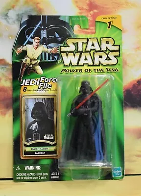 Buy Hasbro Star Wars Carded Power Of The Jedi Darth Vader Dagobah • 14.99£