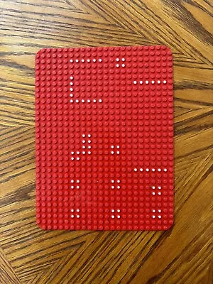 Buy Lego Vintage Red Baseplate 24 X 32 With Set 358 Dot Pattern 10p03 • 1.75£