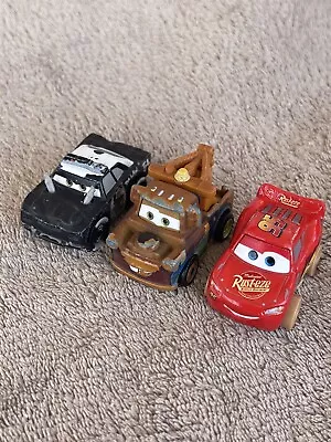 Buy Disney Pixar Mattel Cars 3 Diecast Mini Racer Apb #54, Mater & Lightning Mcqueen • 12£