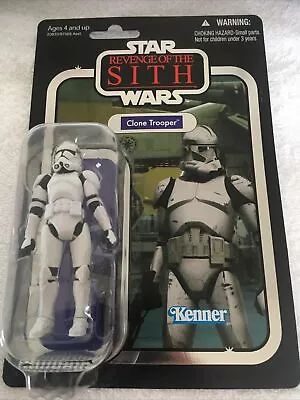 Buy Hasbro Kenner STAR WARS The Vintage Collection VC15 Clone Trooper MOC Foil Chase • 74.99£
