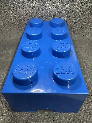 Buy Large LEGO Blue Brick 8 Stud Storage Box , 50 Cms X 25 Cms. • 18.99£