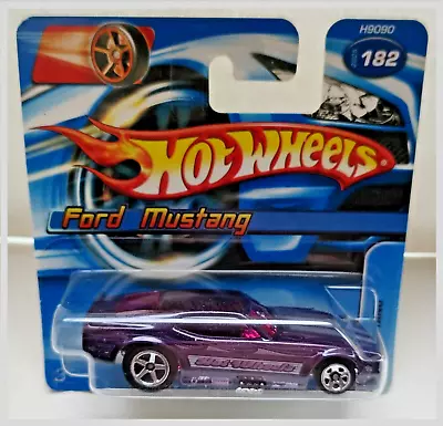Buy 2005 Hot Wheels 182 Mainline 71 Ford Mustang Funny Car - Purple (H9090) SC (5SP) • 16.95£