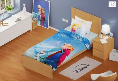 Buy Disney Frozen Barbie Girls Single Bed - 2 Piece Bed Sheet • 19.01£
