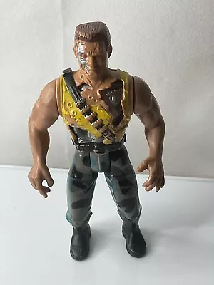 Buy 1991 Vintage Kenner Carolco Terminator Movie Arnold Schwarzenegger Action Figure • 9.99£