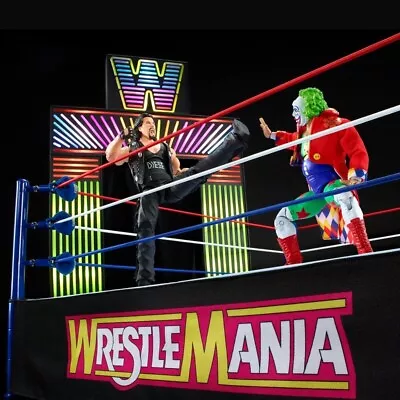 Buy WWE Mattel Creations Ultimate New Generation Arena Ring Doink Diesel Figures • 324.99£