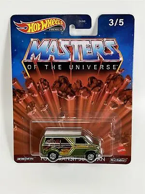 Buy Masters Of The Universe Ford Transit Supervan Hot Wheels Real Riders HCP01 • 15.99£