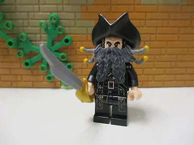 Buy (F13 / 9-2) LEGO Curse Of The Caribbean Poc007 Blackbeard 4192 4195 • 51.38£