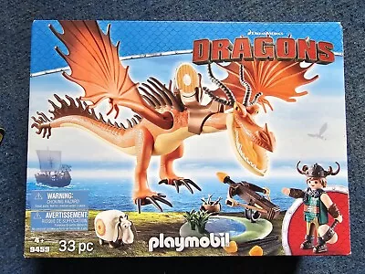 Buy Playmobil How To Train Your Dragon Hookfang & Snotlout Set 9459 • 10£
