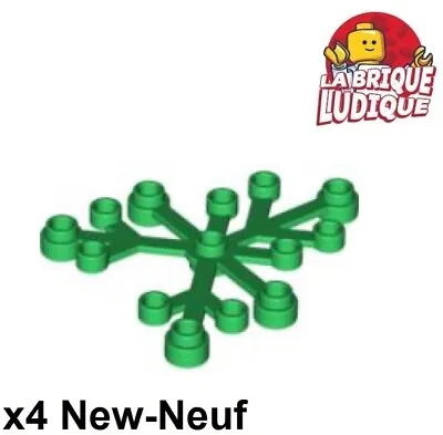 Buy LEGO 4x Flower Leaves Plant Leaves 6x5 Green/Green 2417 NEW • 2.11£
