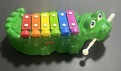 Buy Vintage 2005 Fisher Price Alligator Xylophone With Replacement Hammer • 15.99£
