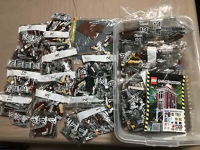 Buy LEGO 75827 Ghostbusters Firehouse Headquarters 2016 - Mostly New In BAGS, NO BOX • 650£