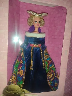 Buy Vintage Medieval Lady Barbie Box Collection Collector Great Eras Nrfb 90's • 62.44£