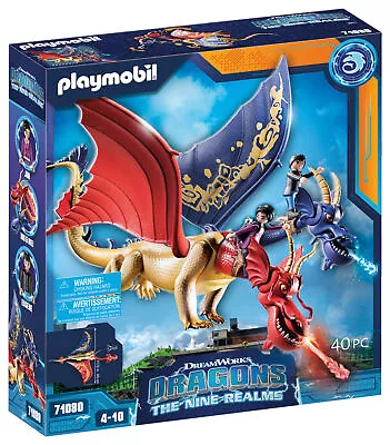 Buy Playmobil 71080 How To Train Your Dragon: Nine Realms WuWei And Jun - New • 61.46£