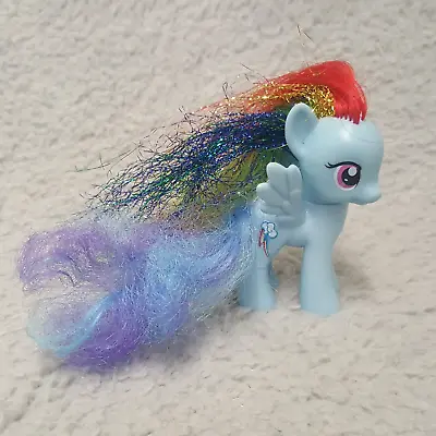 Buy My Little Pony Rainbow Dash Hasbro 2010 Figure Collectable Toy Blue Wings • 5£