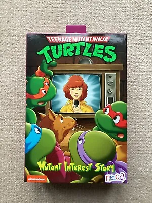 Buy NECA TMNT Teenage Mutant Ninja Turtles Ultimate Cartoon April O'Neil Figure • 40£