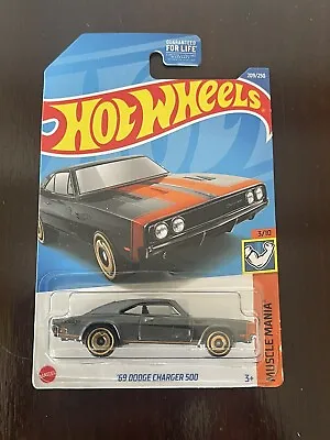 Buy Hot Wheels 69 Dodge Charger 500 Long Card • 1.99£