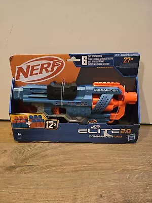 Buy Nerf Elite 2.0 Commander RD-6 Dart Blaster Brand New • 8.99£
