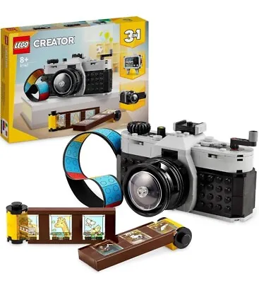 Buy Lego Creator 31147 3-in-1 Retro Camera Building Set Boxset BNIB • 18.97£