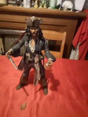 Buy Jack Sparrow Pirates Of The Caribbean Talking  Figure 18  Disney 2004 Figurine  • 189£