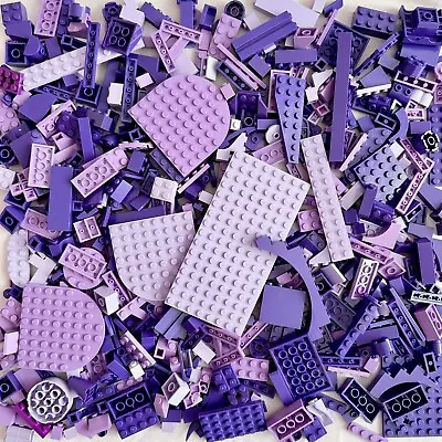 Buy LEGO 500g Bundle PURPLE Bricks Plates Slopes Tiles Small Pieces Bulk Joblot • 10£