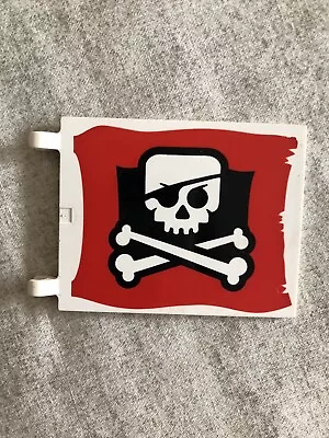 Buy Lego Flag 6 X 4 With Skull And Crossbones Eyepatch Pattern 2525px6 • 8£