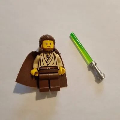 Buy Lego Star Wars Episode 1 Minifigure Qui-Gon Jinn Sw0027 From 7171,7161,7121 (2) • 12.50£