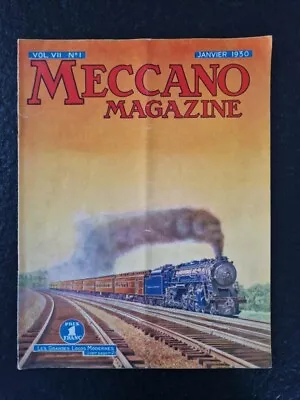 Buy Meccano Magazine #1 January 1930 Antique Toy Magazine Hornby • 2.57£