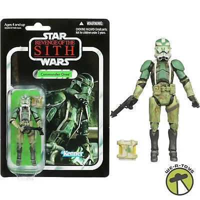 Buy Star Wars The Vintage Collection ROTS 3.75 Commander Gree Action Figure • 110.89£