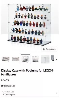Buy Wicked Brick Display Case For 50 Lego Minifigures  • 55£