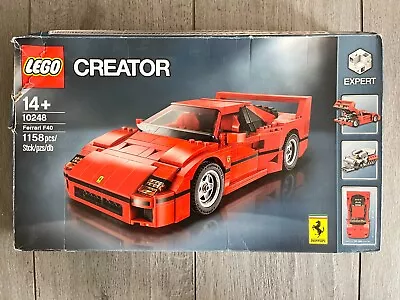 Buy LEGO CREATOR EXPERT: Ferrari F40 (10248) - Opened Box Factory Sealed Bags • 279.99£