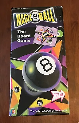 Buy Magic 8 Ball The Board Game, Mattel, 2001, Complete New • 14.21£