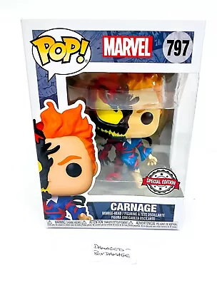 Buy Marvel Carnage 797 Special Edition Funko Pop Vinyl Comics With Pop Protector • 29.99£