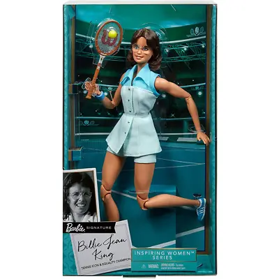 Buy Barbie Billie Jean King Inspiring Women Doll GHT85 • 29.99£