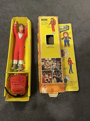 Buy VINTAGE 1979 MORK AND MINDY 9  DOLL ACTION FIGURE MATTEL VOICE Box • 125£