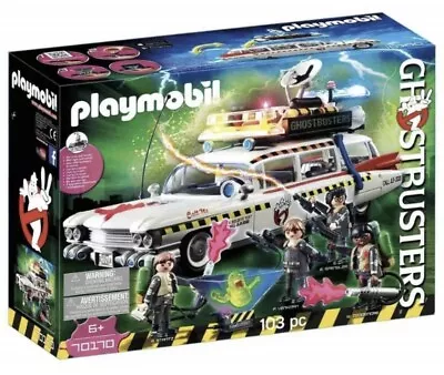 Buy Playmobil 70170 Ghostbusters Ecto-1A Car Playset - Rare Set 💎 Next Day Delivery • 140£