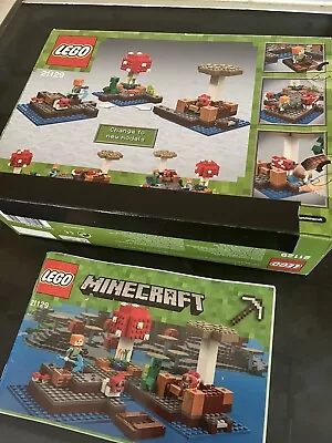 Buy Minecraft Lego 'Mushroom Island' 21129: Complete Set, Boxed With Instructions • 9.99£