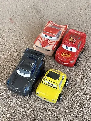 Buy Disney Pixar Cars Mini Racers Diecast Luigi, Jackson Storm, Ramone & Mcqueen • 12£