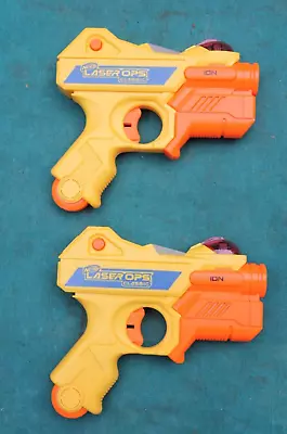 Buy NERF - Laser Ops - Classic - ION - Blasters X2 - Battery Operated - Used - VGC • 8£