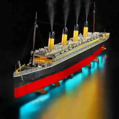 Buy ¤ NEW LED Lighting Kit With Smoke Module For LEGO Titanic 10294 • 102.52£