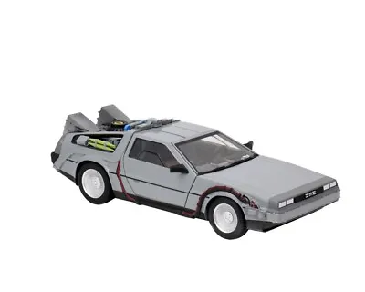 Buy Back To The Future Time Machine 1/16 Scale 6” Diecast Replica High Detail NECA • 60£