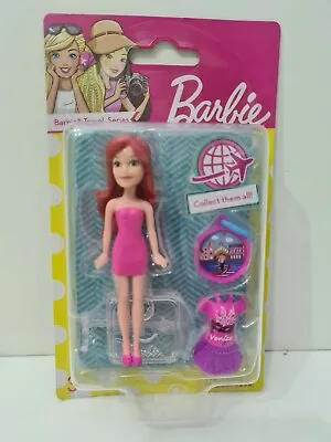 Buy 2016 Mattel Barbie Travel Series Venice Mini Doll 8cm Art.2722 • 11.22£
