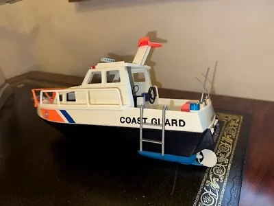 Buy Playmobil Set 4448 Police Coast Guard Boat And Motor • 29.99£