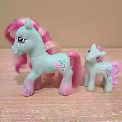 Buy My Little Pony Minty Winter Series VII 2007 And Minty 2006 Figures • 56.83£