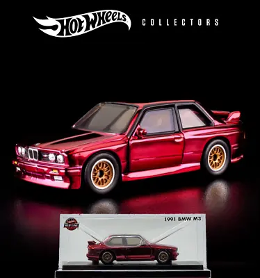 Buy HOT WHEELS - Collectors RLC Exclusive - 91 BMW E30 M3 - RED - NEW • 49.99£